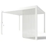 PergoLine Pergoline, Weiß, Metall, 93x255x6 cm, Sonnen- & Sichtschutz, Pavillons & Pergolas, Pergolas