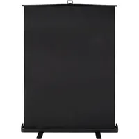 StudioKing Roll-Up Hintergrund Schwarz FB-150200FB 150x200 cm