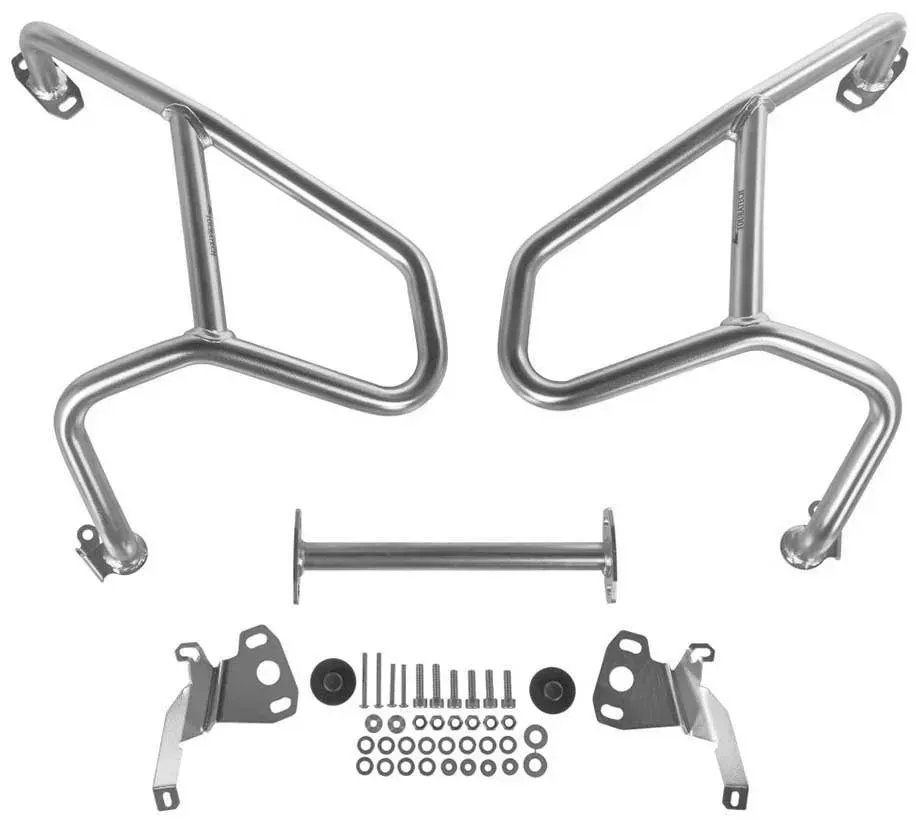 Touratech Bmw R1250gs Stainless Steel High Rohrförmiger Motorschutz - Silver - One Size