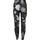 URBAN CLASSICS Girls Tech Mesh AOP Leggings dark flower aop, 122/128