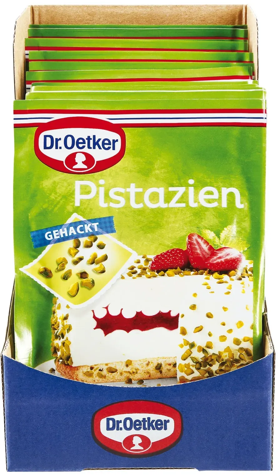 Dr. Oetker Pistazien gehackt 25 g, 14er Pack