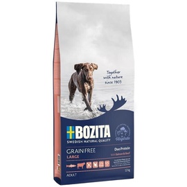 Bozita Trockenfutter für Hunde Grain Free Salmon & Beef L...