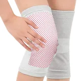 Knieschoner Kniewarm Damen Herren Kniewärmer Winter Kniebandage Warm rutschfest Knieschützer 1 Paar Knieorthese Sport Knieprotektor Elastisch Atmungsaktiv Bandage für Radfahren Laufen Joggen Yoga