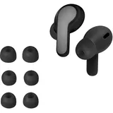 kwmobile 6X Polster kompatibel mit JBL Wave Beam/Beam 2 / Wave 200TWS - 3 Größen - Silikon Ohrstöpsel In-Ear Kopfhörer