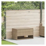 vidaXL Outdoor-Kissenbox 100 x 55 x 55,5 cm Beige
