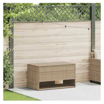 vidaXL Outdoor-Kissenbox 100 x 55 x 55,5 cm Beige