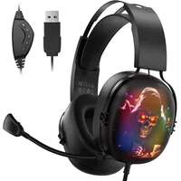 Gvyugke Gaming Headset 7.1 Surround Sound, Gaming Headset für