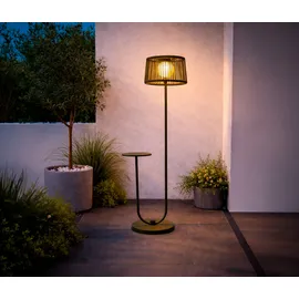 LECO Stehlampe mit Ablagetisch 3000k grün