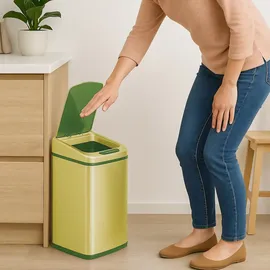 Relaxdays Sensor 12l gold