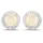 vira jewels Ohrstecker Vira Jewels Silber 925 rhodiniert mit echtem Opal 5mm 79263314-0