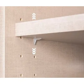 Rauch Drehtürenschrank Shinjo 187 x 203 x 53 cm Grau