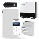 Growatt SPH4000TL3-BH-UP Hybrid Wechselrichter mit 12,8 kWh Solarspeicher-Set