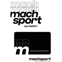 machsport Gutschein für Webshop und Filialen (Allgemein) - € 250,00 / Allgemein (schwarz)