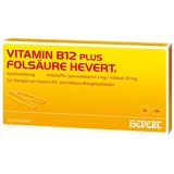 Hevert Vitamin B12 plus Folsäure Ampullen