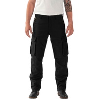 Rokker Black Jack Cargo Textilhose, schwarz 29