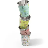 Sigg Kids Edelstahl Becher 4er-Set