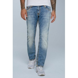 CAMP DAVID Comfort-fit-Jeans, mit breiten Nähten 34, Länge 32 blau , 65423066-34 Länge 32