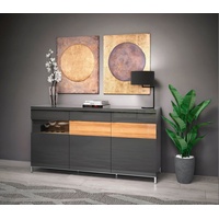 Places of Style Sideboard »Onyx«, mit Soft-Close-Funktion grau