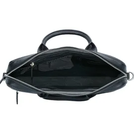 Picard Milano Aktentasche Leder 38 cm Laptopfach schwarz