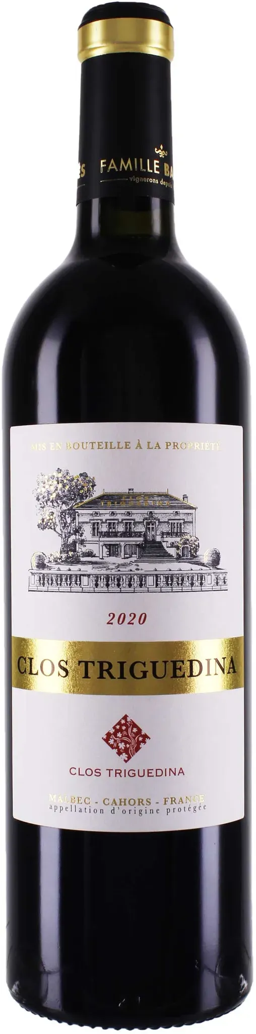 Triguedina-Jean-Luc-Baldes 2020 Clos Triguedina Jean-Luc Baldes Clos Triguedina 2020 Malbec,Merlot,Tannat Frankreich