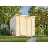 Palmako Gartenhaus Elias 2,28 x 1,33 m Natur