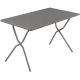 Lafuma Mobilier Klapptisch Balcony II 120 x 70 cm Stahl Silber Titan