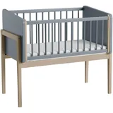Paidi Beistellbett Little Cloud 50 x 89 cm Dekor Mattblau