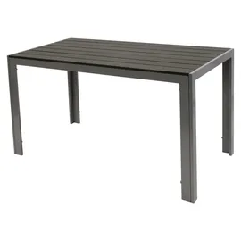 FRG Gartentisch 125 x 70 x 75 cm grau