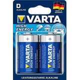 Varta High Energy D Mono LR20, 1.5V Longlife Power Retail Blister,2 Stück