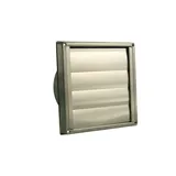 Marley Lüftungsgitter 183 x 183 mm Ø 125 mm Rückstauklappe
