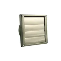 Marley Lüftungsgitter 183 x 183 mm Ø 125 mm Rückstauklappe
