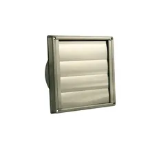 Marley Lüftungsgitter 183 x 183 mm Ø 125 mm Rückstauklappe