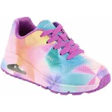 SKECHERS Mädchen UNO Gen1 Sneaker, Violett Multi, 33 EU - 33 EU