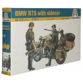 Italeri Modellbausatz BMW R75 mit Beiwagen 1:35