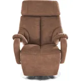 TV-Sessel SIT & MORE "Invito", braun (cognac), B:80cm H:115cm T:80cm, Luxus-Microfaser (100% Polyester);Luxus-Kunstleder;NaturLEDER (echtes Rindsleder), Sessel, in Größe L, wahlweise mit Motor und Aufstehhilfe