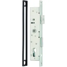 GAH Alberts Alberts Rohrrahmenschloss | verzinkt | Dornmaß 25 mm | Höhe 197 mm | Breite 38 mm