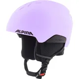 Alpina PIZI - Sicherer, Bruchfester & Individuell Anpassbarer Skihelm Mit Abnehmbaren Ohrenpolstern Für Kinder, Lilac matt,