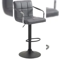 CLP Barhocker Lucy V2 grau/schwarz