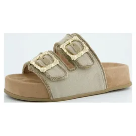 Paul Green beige canvas grain für Damen, beige, Größe 40 EU / 6.5 UK