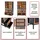 MCW Apothekerkommode 120 x 62 x 33 cm Mehrfarbig