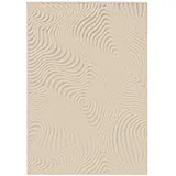benuta Teppich Creme, Kunststoff, Rechteckig, 300x400 cm pflegeleicht, Teppiche - Böden, Teppiche