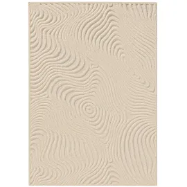 benuta Teppich Creme, Kunststoff, Rechteckig, 300x400 cm pflegeleicht, Teppiche - Böden, Teppiche