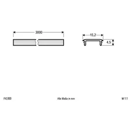 EVN FIO300 LED-Profil