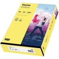 Inapa tecno colors A4 80 g/m2 500 Blatt mittelgelb