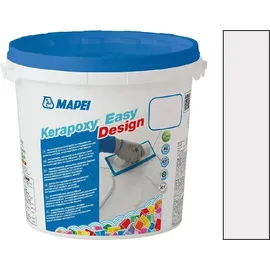 Mapei Kerapoxy Design Deko-epoxy-mörtel, Säurebeständig, Mosaik-fliesenfuge, Pool und Mehr, silbergrau - Zweikomponentiger Klebstoff dekorativer Fugenmörtel