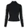 URBAN CLASSICS Ladies Lace Striped LS - Schwarz