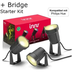 Innr Ourdoor Spot Light + Bridge Bundle - 3er Pack
