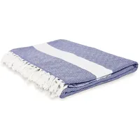 Lumaland Tagesdecke 200 x 240 cm Marine-Blau