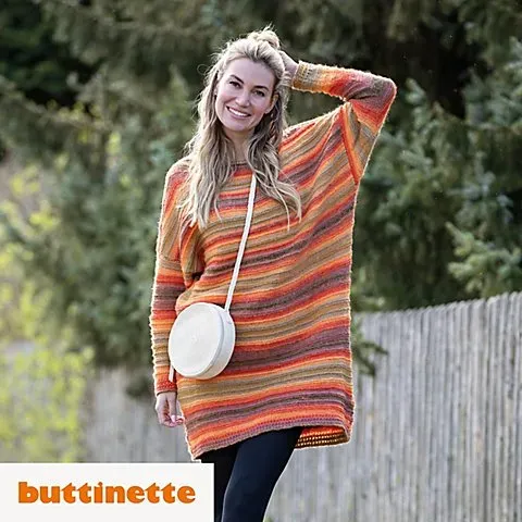 Strickanleitung – Strickkleid aus Woll Butt Thery