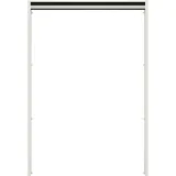 hecht International Insektenschutz Dachfenster Plissee 80 x 160 cm Weiß